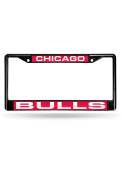 Chicago Bulls Chrome License Frame