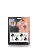 Pittsburgh Steelers 8 Pack Peel Stick Tattoo