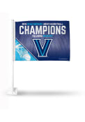 Villanova Wildcats 2018 NCAA Champs Car Flag - Blue