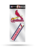 St Louis Cardinals 2 Pack Die Cut Auto Decal - Red