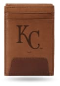 Kansas City Royals Front Pocket Bifold Wallet - Brown