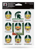 Michigan State Spartans Emotion Mood Magnet