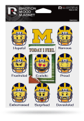 Michigan Wolverines Emotion Mood Magnet