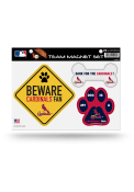 St Louis Cardinals 3-Piece Pet Themed Pet Magnet