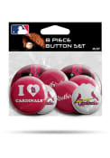 St Louis Cardinals 8 Pack Button