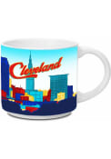 Cleveland Skyline White 14 oz Metro Mug