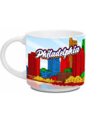 Philadelphia Skyline White 14 oz Metro Mug