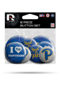Pitt Panthers 8 Pack Button