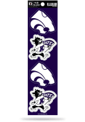 Purple K-State Wildcats Quad Decal