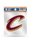Cleveland Cavaliers 4x4 Retro Auto Decal - Red