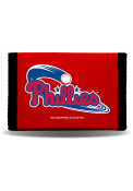 Philadelphia Phillies Nylon Trifold Wallet - Red