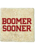 Oklahoma Sooners Boomer Sooner 4x4 Coaster