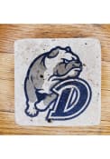 Drake Bulldogs Primary Logo 4x4 Coaster