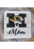 Missouri Tigers Secondary Logo Mom 4x4 Stone Coaster