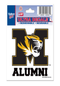 Missouri Tigers 3x4 Alumni Auto Decal - Black
