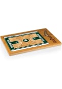 Michigan State Spartans Basketball Court Cutting Board