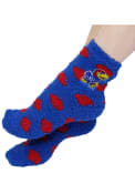 Kansas Jayhawks Womens Quarter Socks