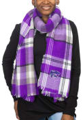 K-State Wildcats Womens Tratan Blanket Scarf - Purple