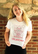 Oklahoma Sooners Womens Landmark T-Shirt - White
