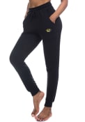 Missouri Tigers Womens Sweater Jogger Sweatpants - Black