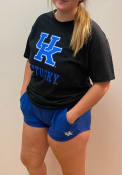 Kentucky Wildcats Womens Sweater Shorts - Blue