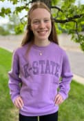 K-State Wildcats Womens Sport Crew Sweatshirt - Lavender