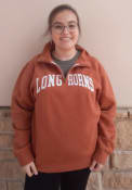 Texas Longhorns Womens Sport 1/4 Zip Pullover - Burnt Orange