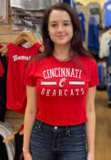 Cincinnati Bearcats Womens Divine T-Shirt - Red