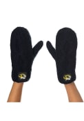 Missouri Tigers Womens Chunky Knit Gloves - Black