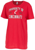 Cincinnati Bearcats Red Oversized T-Shirt
