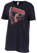 Cincinnati Bearcats Black Oversized T-Shirt