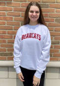 White Womens Cincinnati Bearcats Sport Crew Sweatshirt