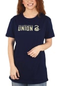 Philadelphia Union Womens Oversized T-Shirt - Navy Blue