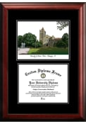 Illinois Fighting Illini Diplomate and Campus Lithograph Picture Frame