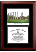 Missouri Tigers Diplomate and Campus Lithograph Picture Frame