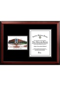 George Mason University Diplomate and Campus Lithograph Picture Frame