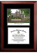 Marshall Thundering Herd Diplomate and Campus Lithograph Picture Frame