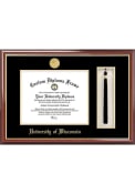 Wisconsin Badgers Tassel Box Diploma Picture Frame