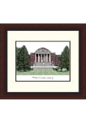 Louisville Cardinals Legacy Campus Lithograph Wall Art