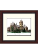 Wayne State Warriors Legacy Campus Lithograph Wall Art