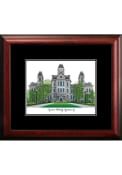 Syracuse Orange Black Matted Campus Lithograph Wall Art