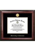 Nebraska Cornhuskers Gold Embossed Diploma Frame Picture Frame