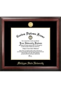 Michigan State Spartans Gold Embossed Diploma Frame Picture Frame
