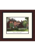 William & Mary Tribe Legacy Campus Lithograph Wall Art