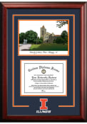 Illinois Fighting Illini Spirit Graduate Diploma Picture Frame