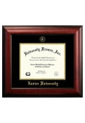 Xavier Musketeers Satin 8 1/2x11 Diploma Picture Frame