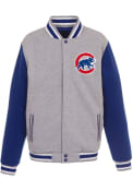 Chicago Cubs Team Heavyweight Jacket - Grey