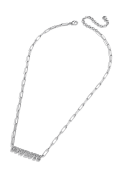 Dallas Cowboys Womens BaubleBar BaubleBar Chain Necklace - Silver