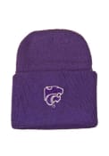 K-State Wildcats Cuffed Newborn Knit Hat - Purple