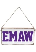 K-State Wildcats 6x11 inch EMAW Mini Plank Sign